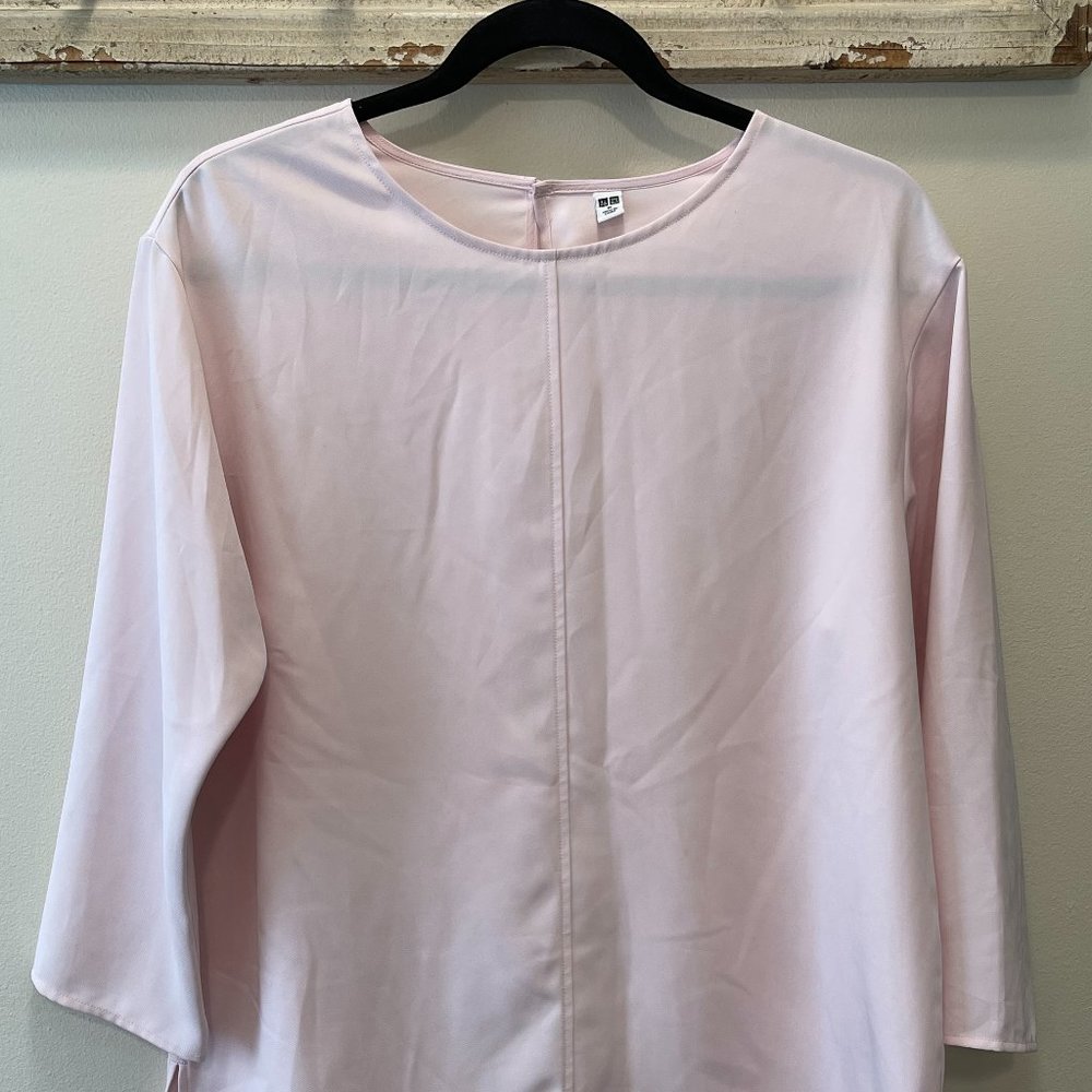 Uniqlo Light Pink Blouse